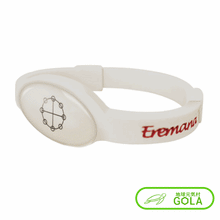 画像をギャラリービューアに読み込む, エレマナ ブレスレット ホワイト Lサイズ ユニカ 電磁波対策 5G 電磁波