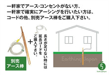 画像をギャラリービューアに読み込む, アーシング・ヘンプ枕セット (コード付き) 静電 帯電防止
