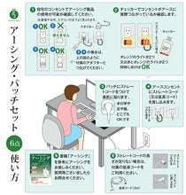 画像をギャラリービューアに読み込む, アーシングパーフェクト・スターターセット (6点セット) 静電 帯電防止
