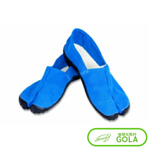 アーシング 健康 TABI 足袋 ライトブルー 静電 帯電防止 靴